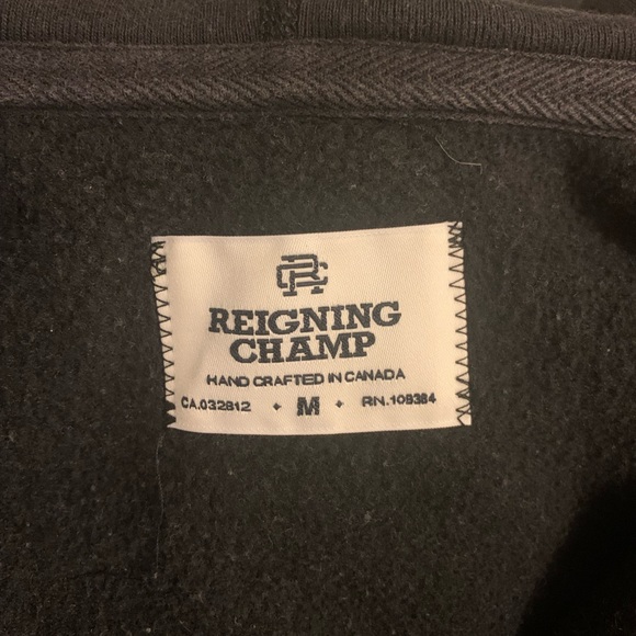 Reigning Champ Full-zip Heavyweight Hoodie - Picture 6 of 7